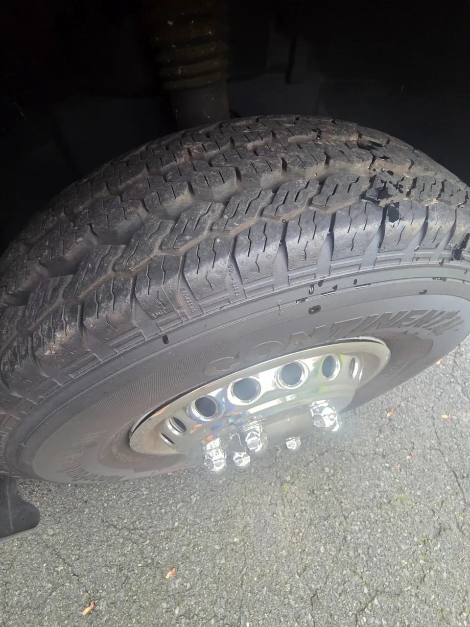 Tire and wheel